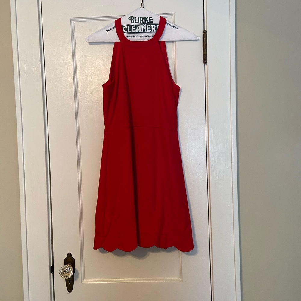 Red dress